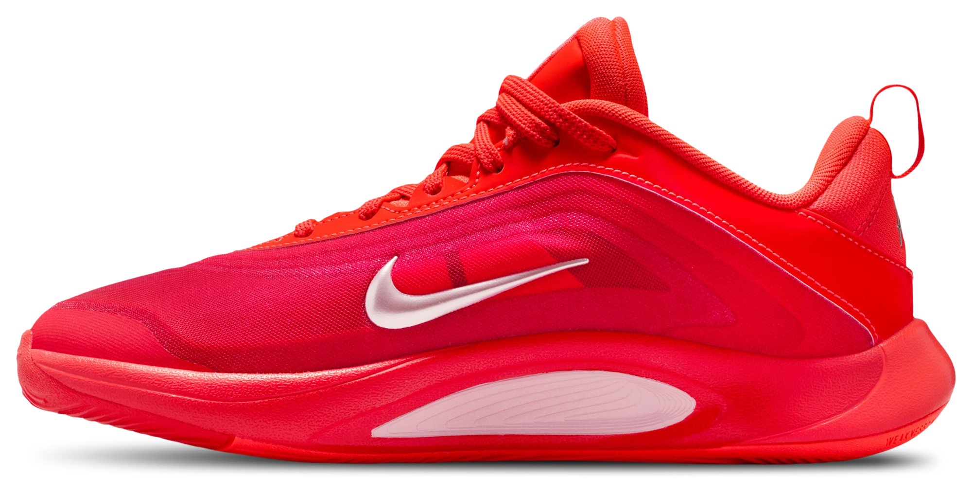 Nike A'One 童款 - Bright Crimson/Pearl Pink/University Red - Image 2