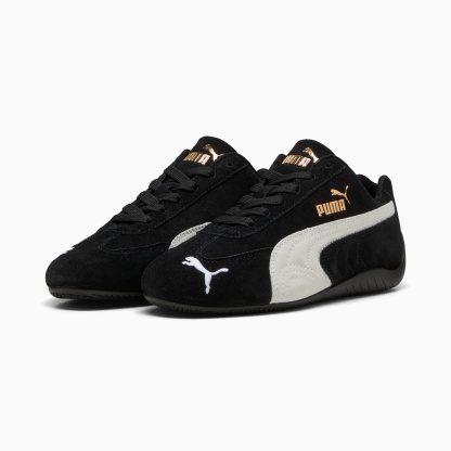 Speedcat OG Big Kids' Sneakers - PUMA Black-PUMA White - 4