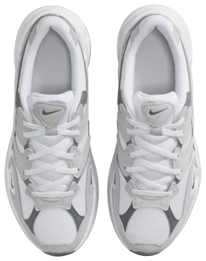 Nike AL8 - White/Metallic Silver/Smoke Grey - Image 4