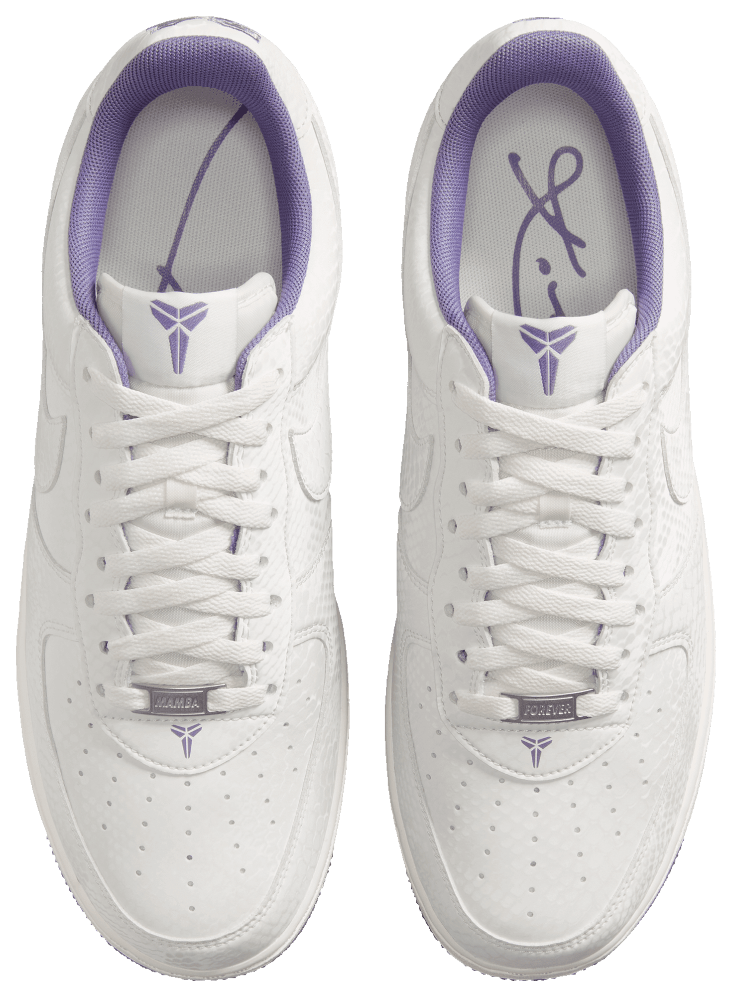 Nike Kobe Air Force 1 Low - Purple/Summit White - Image 4