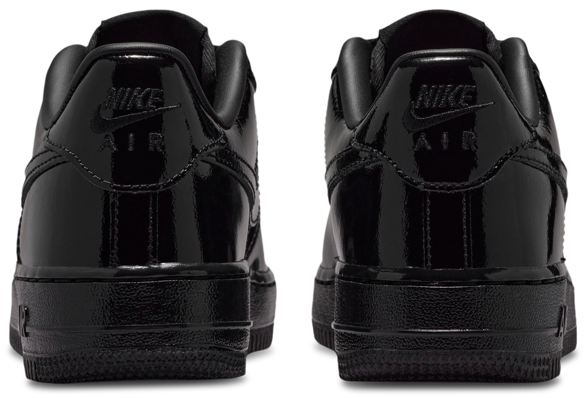 Nike Air Force 1 童款 - Black/Black - Image 3