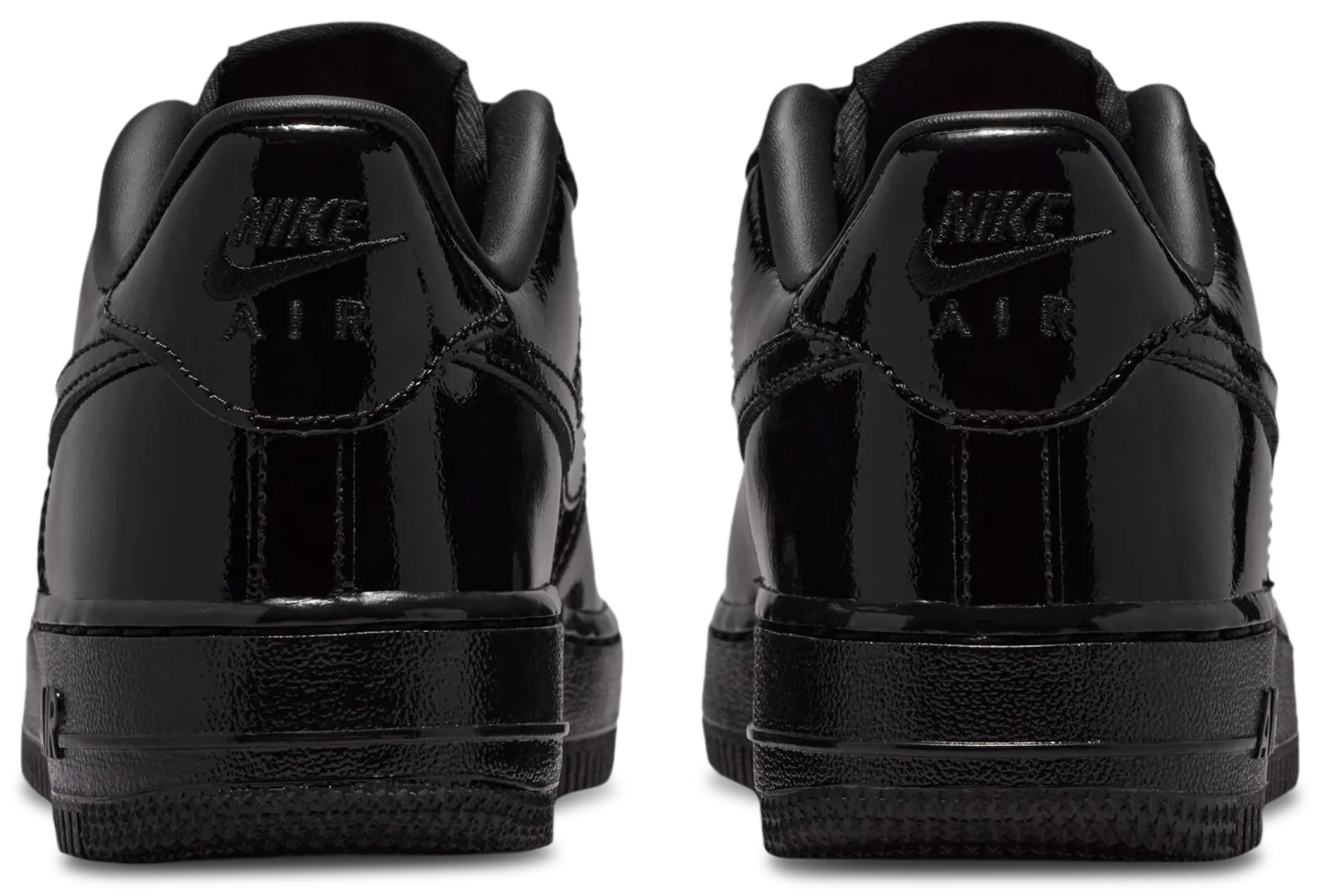 Nike Air Force 1 童款 - Black/Black - Image 3