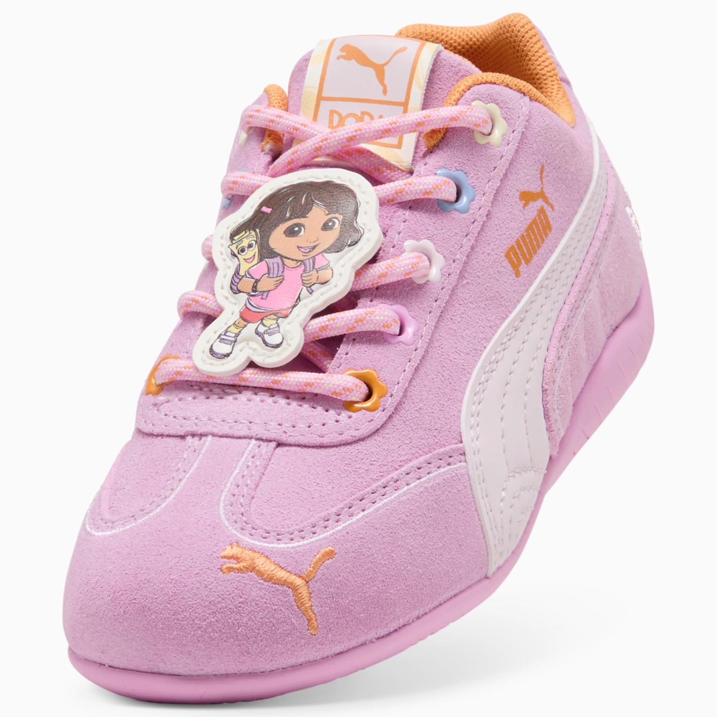 PUMA x DORA THE EXPLORER Speedcat Little Kids' Sneakers - Mauve Glow-Powder Pink - 8