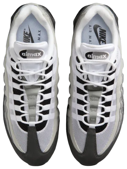 Nike Air Max 95 - Black/White/Med Ash Gray - Image 4