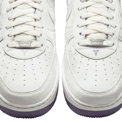 Nike Kobe Air Force 1 Low - Purple/Summit White - Image 9