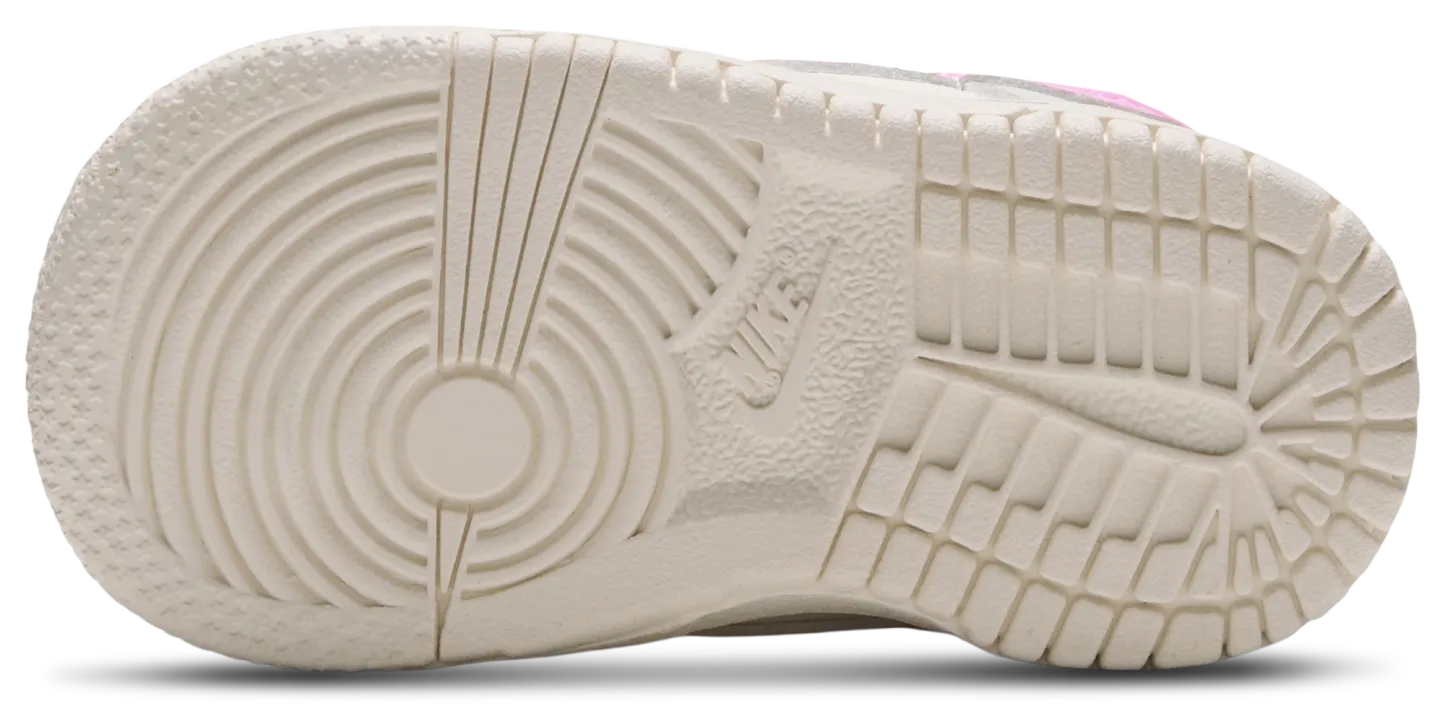 Nike Dunk Low N 童款 - Sail/Pink Rise/Phantom - Image 5