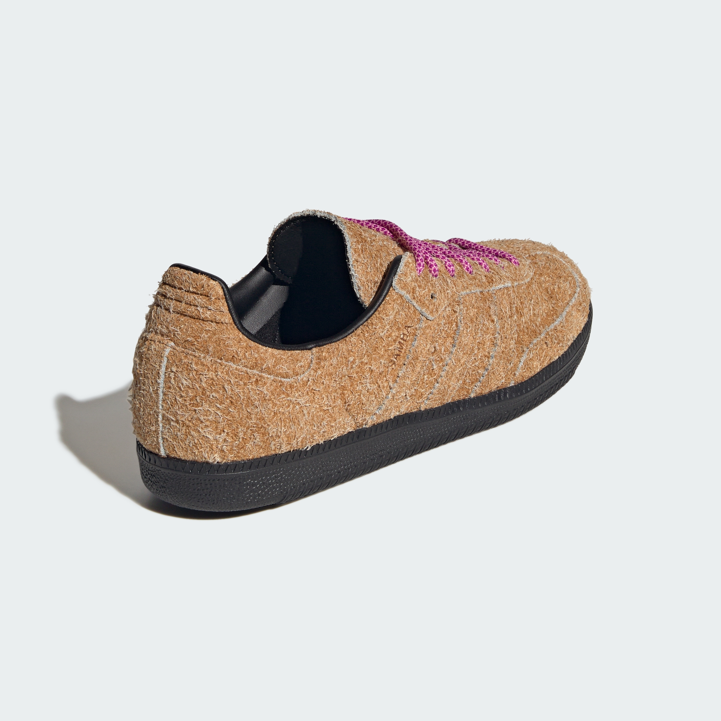 adidas SAMBA OG SHOES - Mesa / Sonic Fuchsia / Core Black - View 6