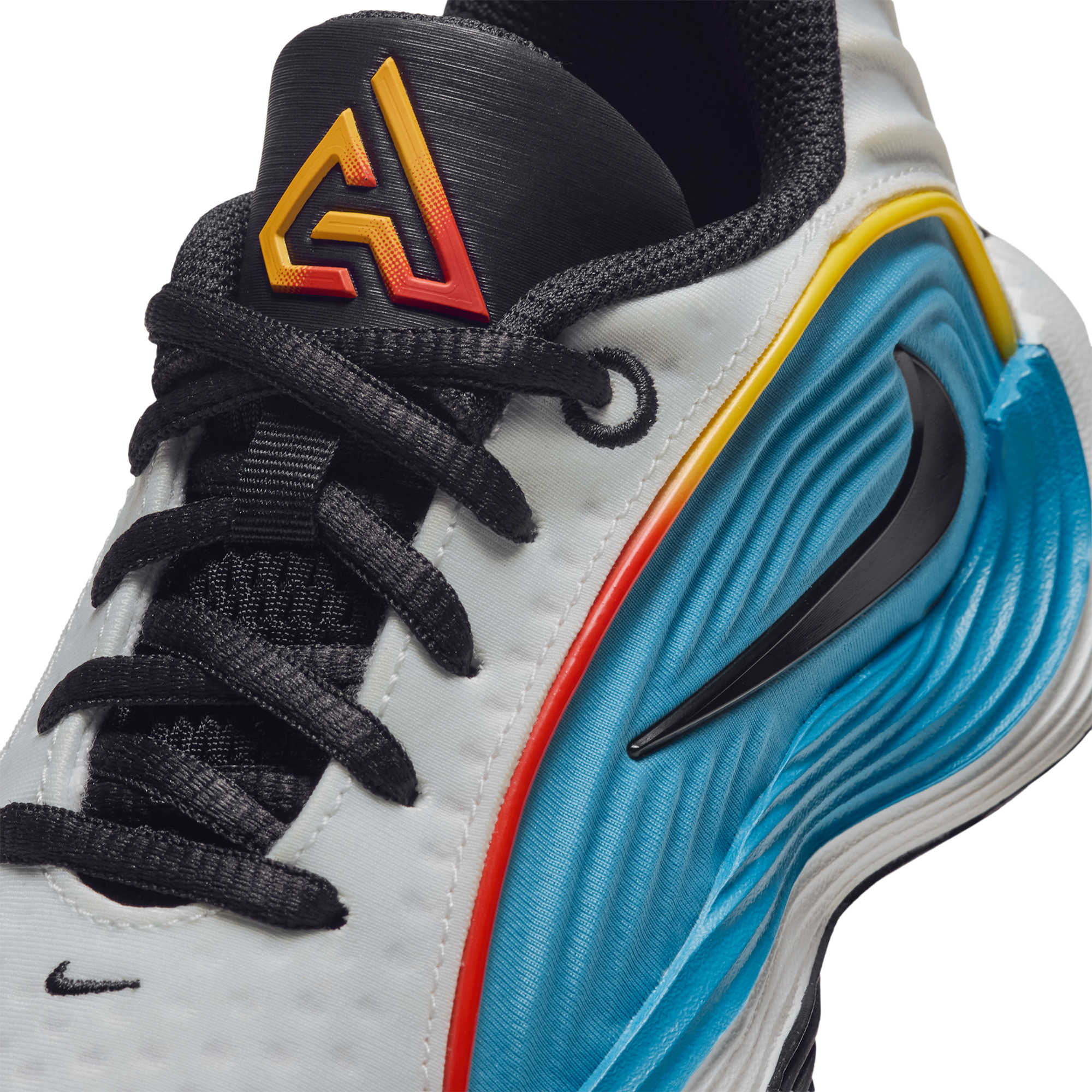 Nike Giannis Immortality 5 SE 童款 - Black/Picante Red/Off White - Image 6