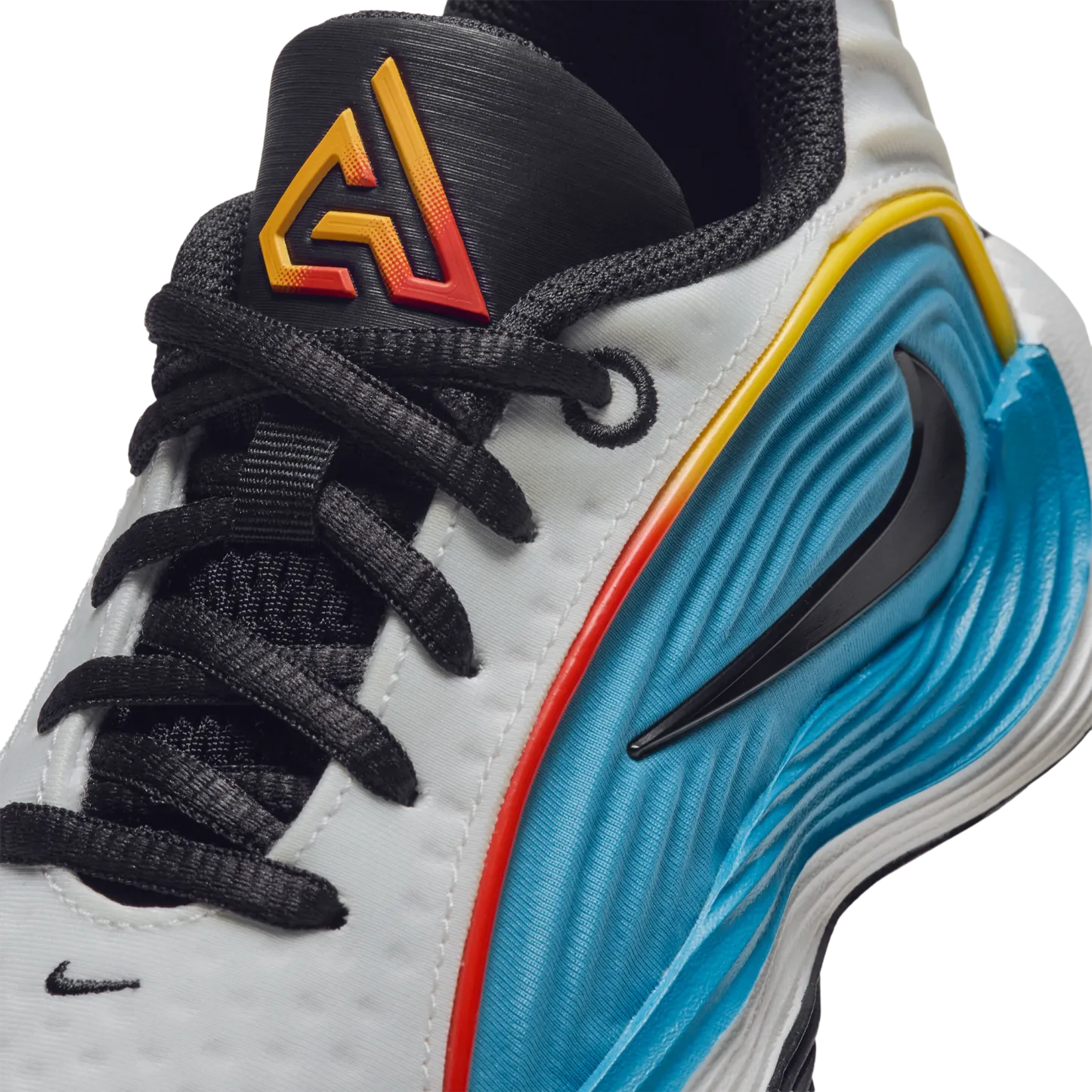 Nike Giannis Immortality 5 SE 童款 - Black/Picante Red/Off White - Image 6