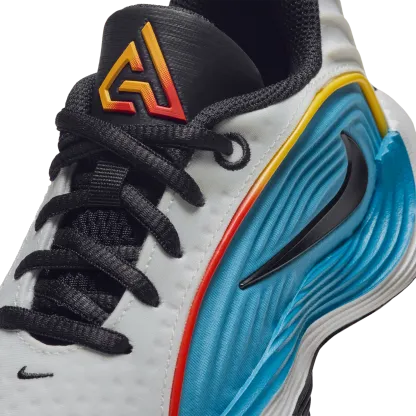 Nike Giannis Immortality 5 SE 童款 - Black/Picante Red/Off White - Image 6