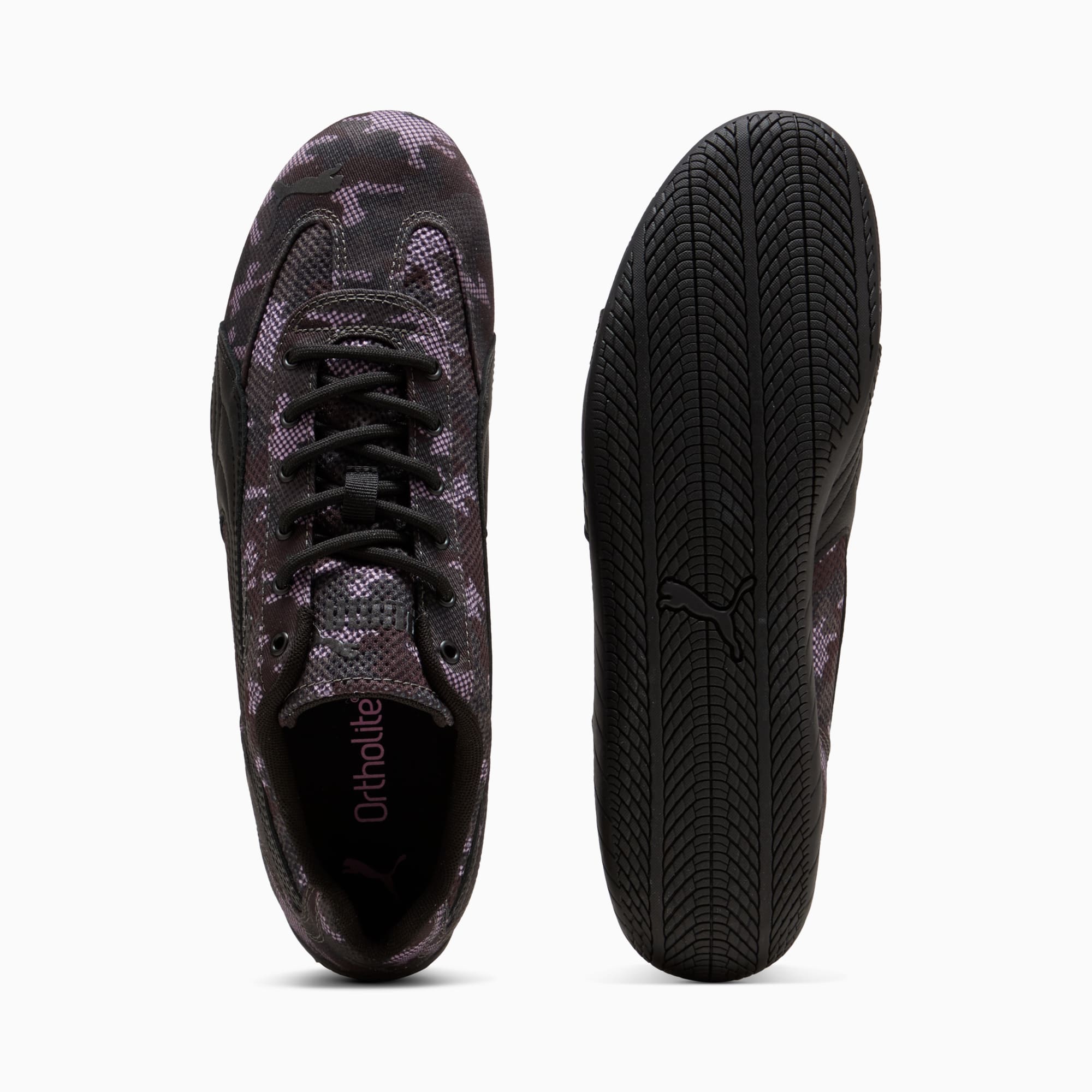 Speedcat Printed Sneakers - Pink Shimmer-PUMA Black - 4