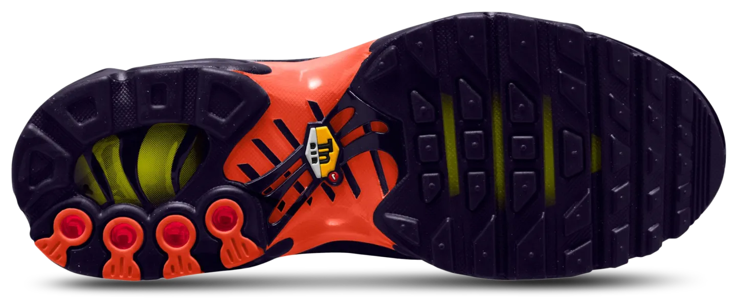 Nike Air Max Plus 童款 - Yellow/Black - Image 4