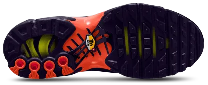 Nike Air Max Plus 童款 - Yellow/Black - Image 4