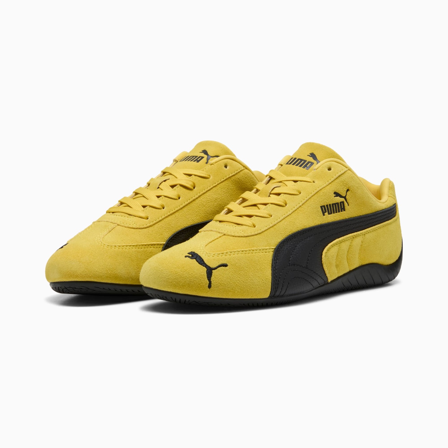 Speedcat Men's Sneakers - Pelé Yellow-PUMA Black - 5