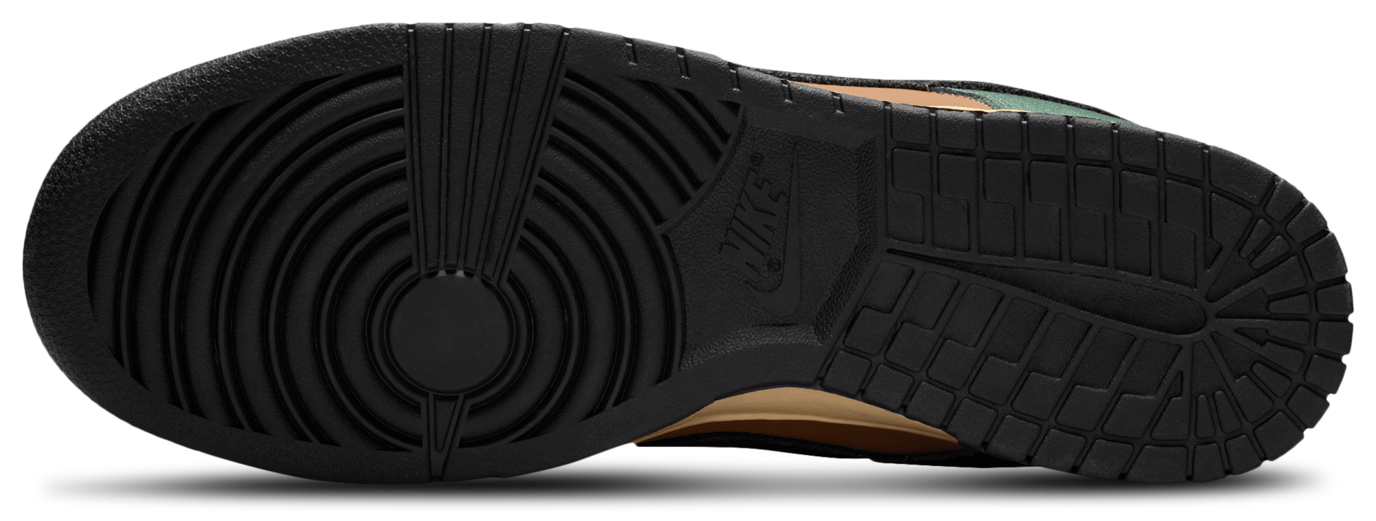 Nike Dunk Low Retro - Black/Fir/Light British Tan - Image 5