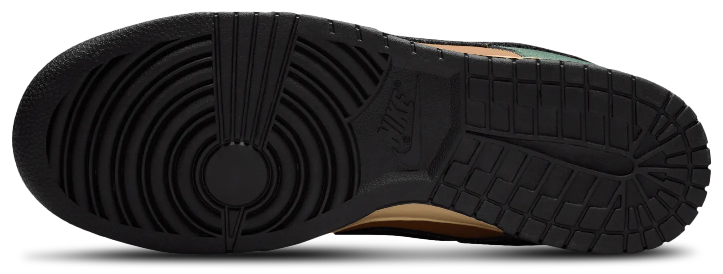 Nike Dunk Low Retro - Black/Fir/Light British Tan - Image 5