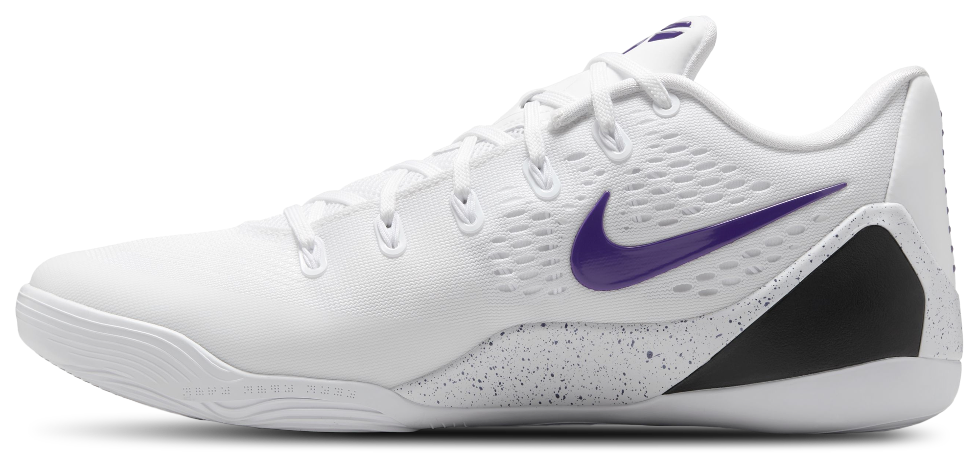 Nike KOBE IX EM Protro - White/Court Purple/White - Image 2