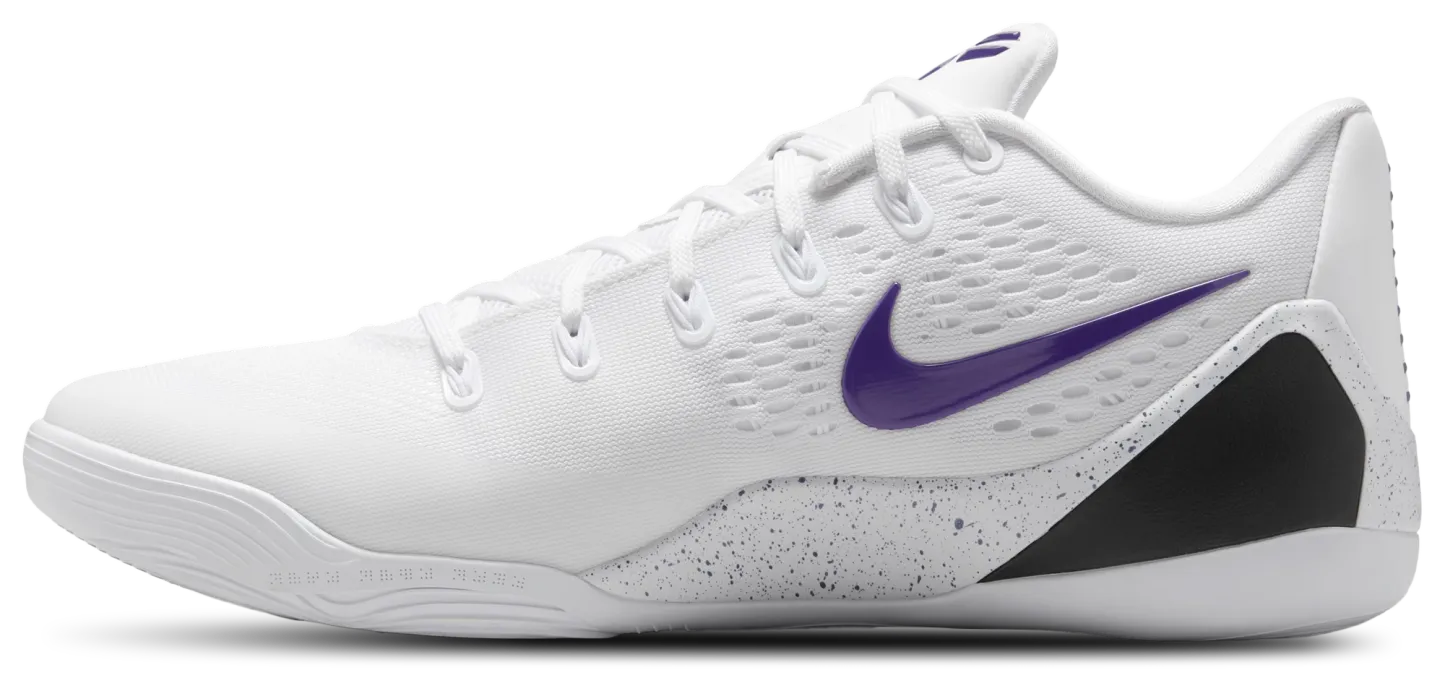 Nike KOBE IX EM Protro - White/Court Purple/White - Image 2
