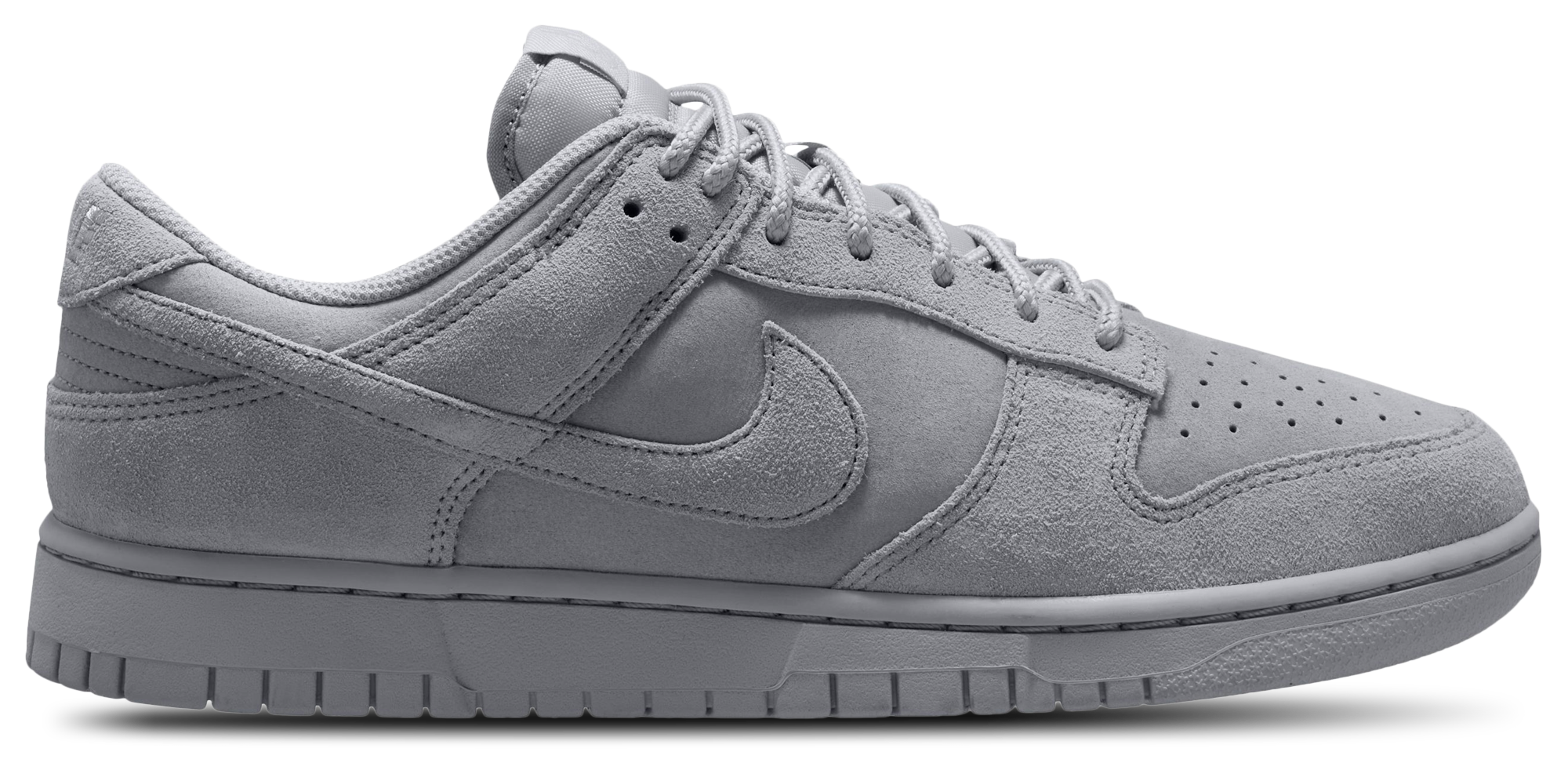 Nike Dunk Low Retro Se Nubuck - Wolf Grey/Wolf Grey - Image 1