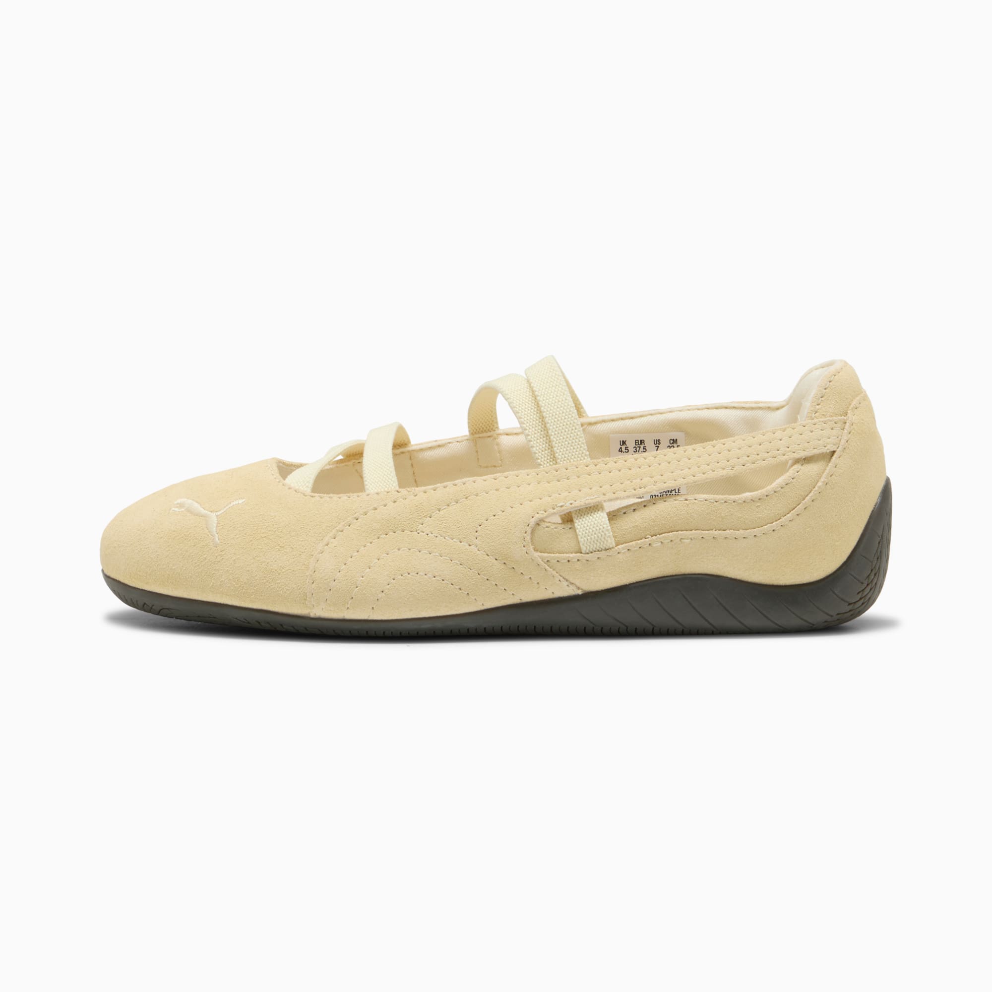 Speedcat Ballet Suede Women's Sneakers - Creamy Vanilla-Gum - 1