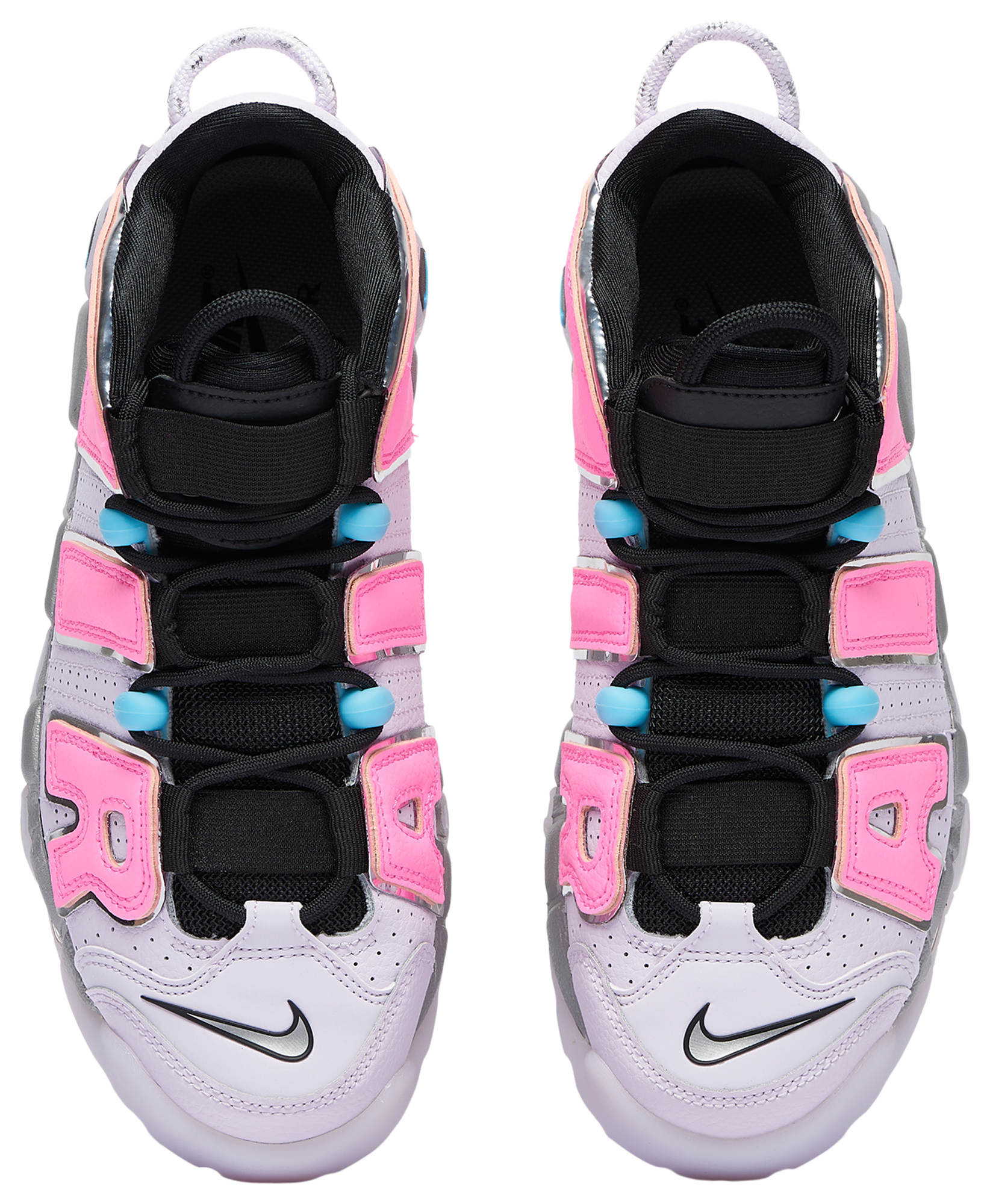 Nike Air More Uptempo - Pink/Silver - Image 4