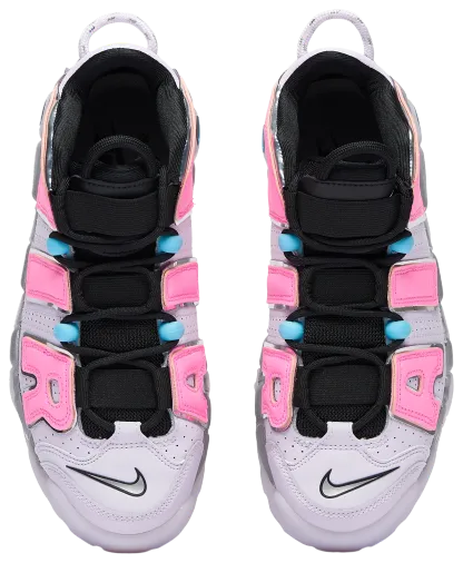 Nike Air More Uptempo - Pink/Silver - Image 4