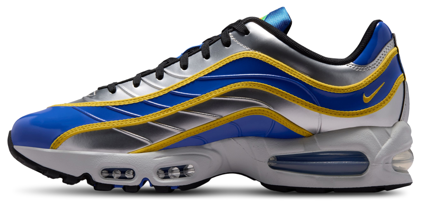 Nike Air Max Joga Bonito - Silver/Blue/Yellow - Image 2