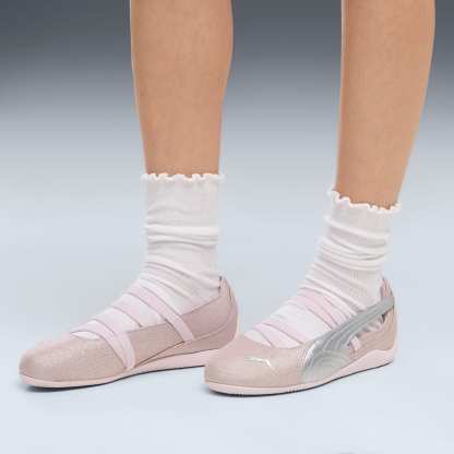 Speed Ballet Let It Shine Big Kids' Sneakers - Misty Pink-Powder Pink - 2