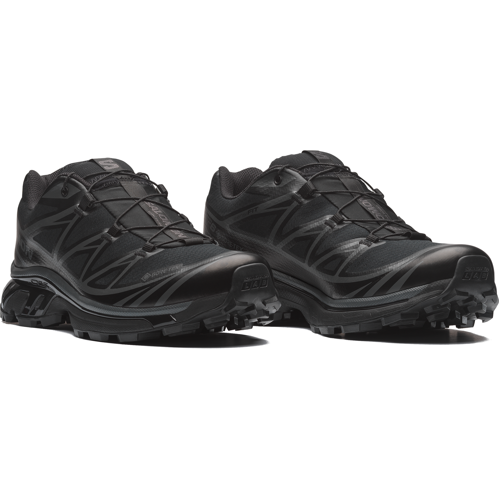 Salomon XT-6 GORE-TEX - Black / Black / Asphalt - View 3