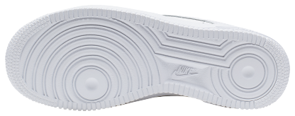 Nike Air Force 1 Low 童款 - White/White - Image 6