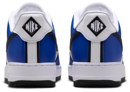 Nike Air Force 1 '07 LV8 - White/Black/Old Royal - Image 3