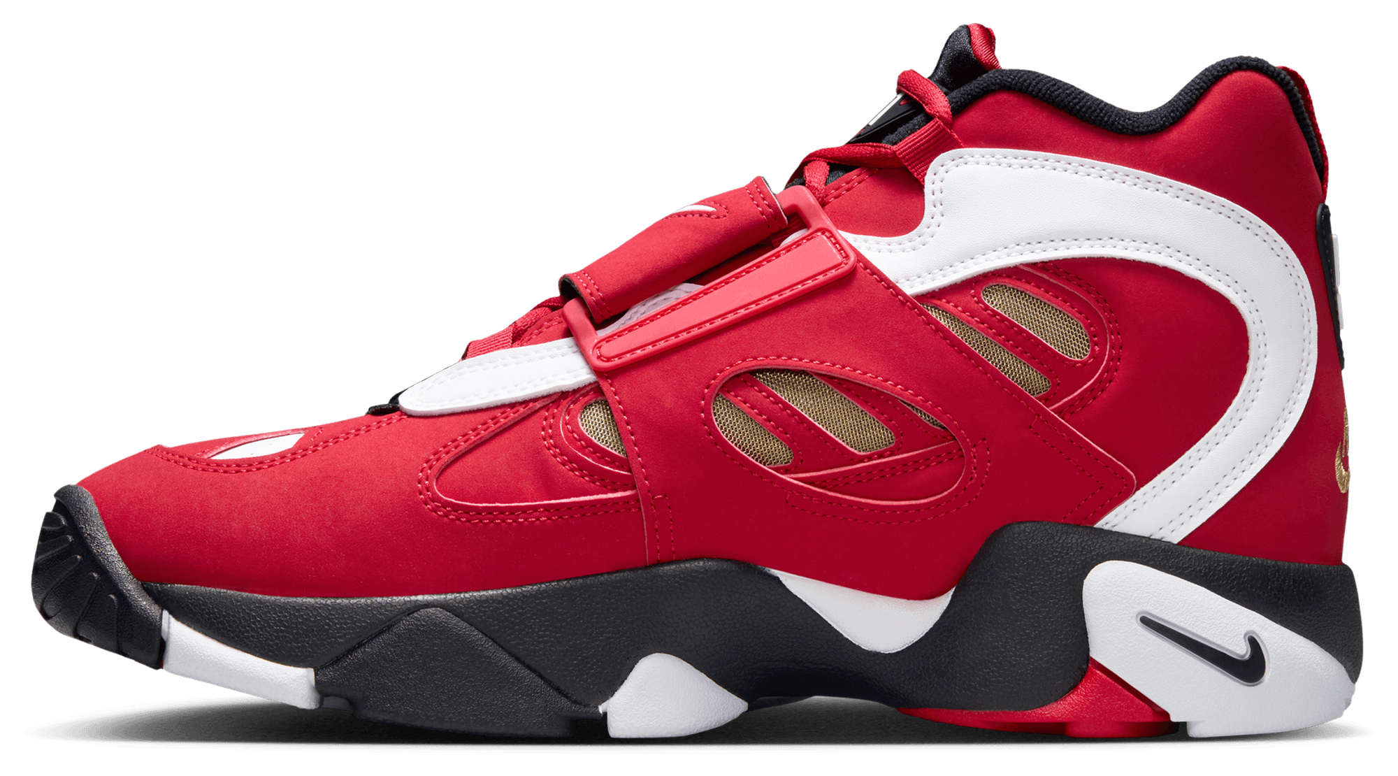 Nike Air Diamond Turf II - Fire/White/Black - Image 2