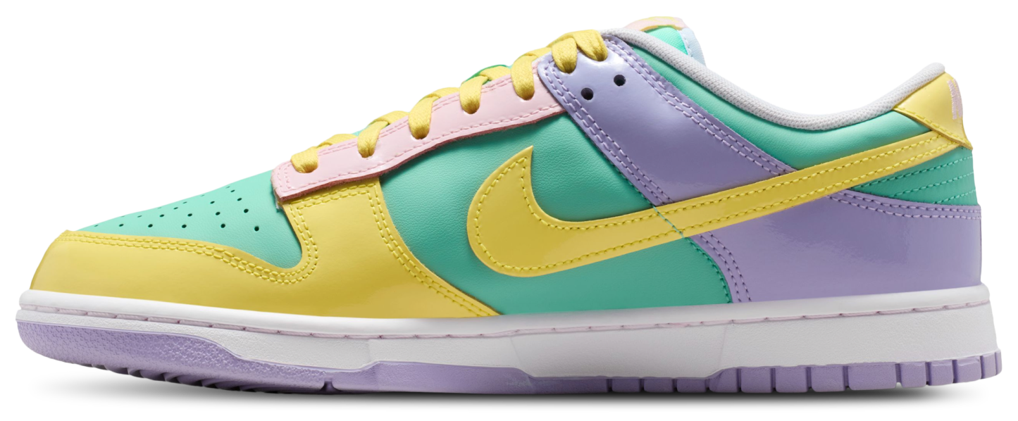 Nike Dunk Low Retro - Emerald Rise/Yellow Pulse/Hydrangeas - Image 2
