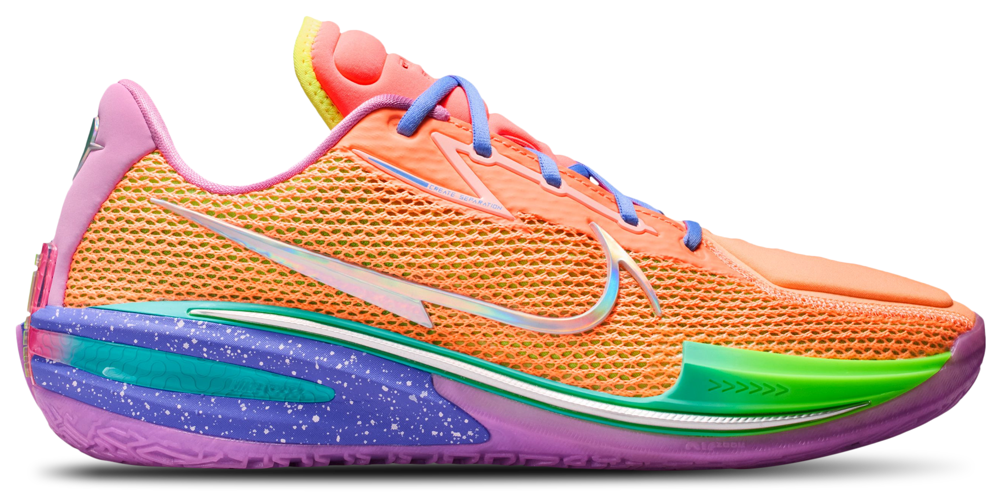 Nike Air Zoom G.T. Cut 1 - Bright Violet/Multi/Pink Foam - Image 1