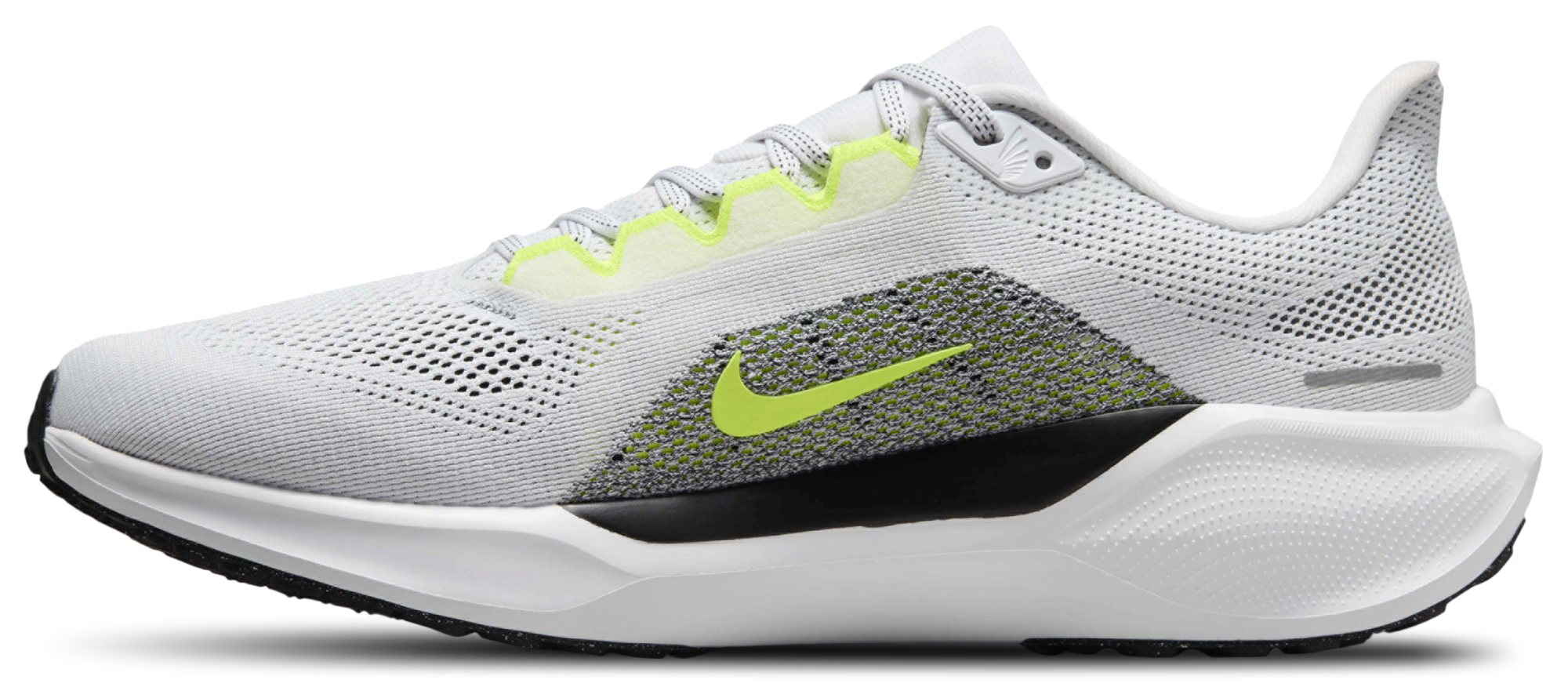 Nike Air Zoom Pegasus 41 - White/Black/Volt - Image 2