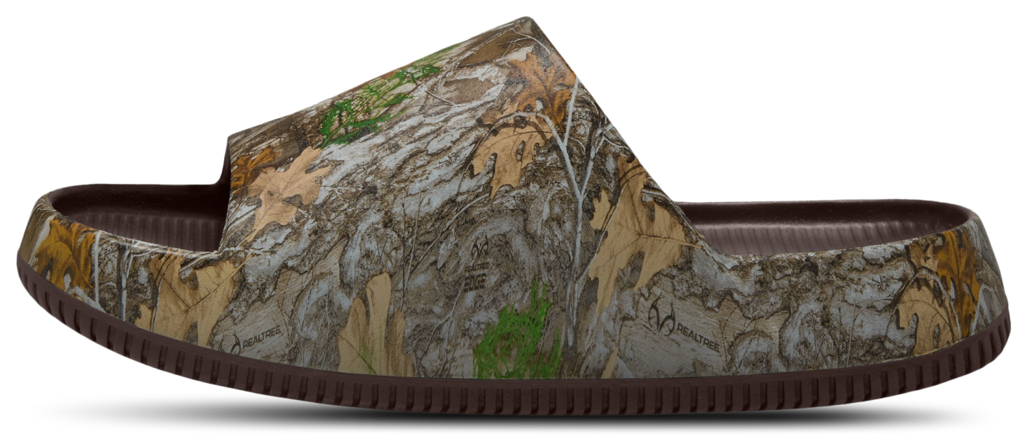 Nike RealTree Calm Slides - Brown/Brown/Camo - Image 2