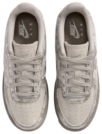 Nike Air Force 1 Low 童款 - Green/Lt Army/Dark Grey - Image 4
