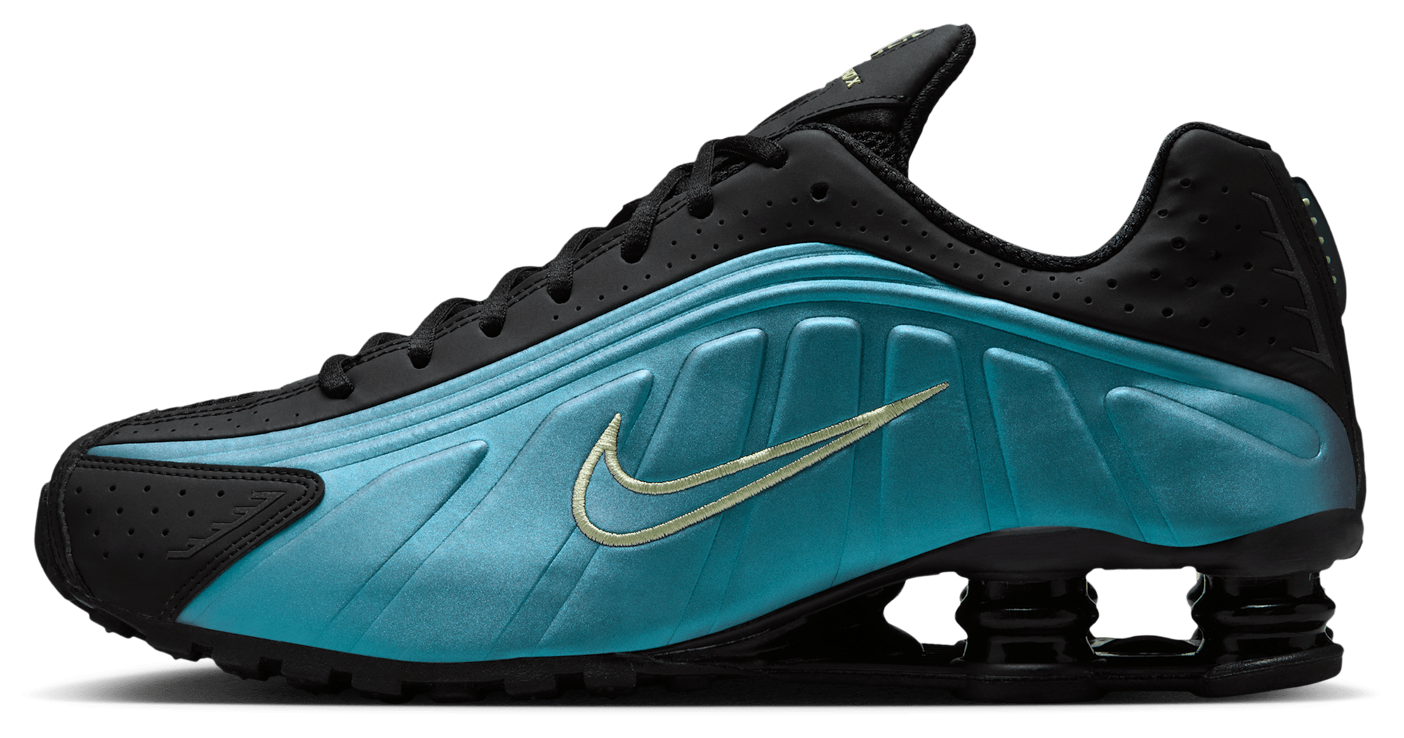 Nike Shox R4 - Lt Liquid Lime/Pencil Point/Sapphire - Image 2