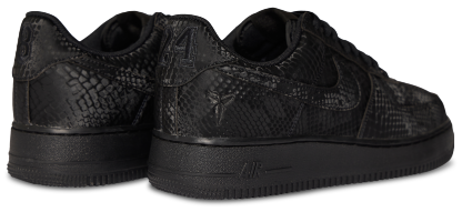 Nike Kobe Air Force 1 Low - Black/Black - Image 3
