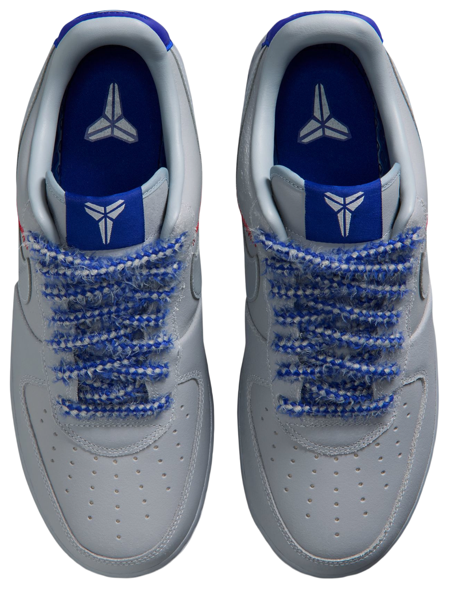 Nike Air Force 1 Kobe Protro Low - Wolf Grey/Wolf Grey/Rush Blue - Image 4