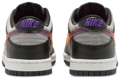 Nike Dunk Low 童款 - Grey/Purple/Orange - Image 3
