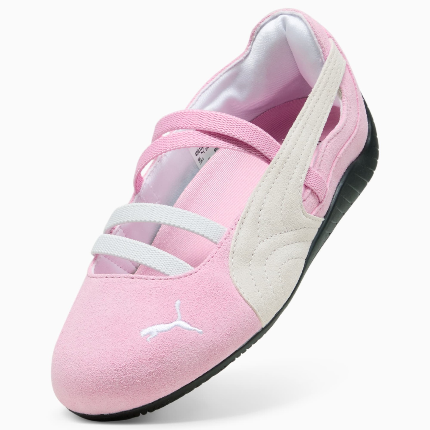 Speedcat Ballet Suede Big Kids' Sneakers - Pink Shimmer-PUMA White - 8