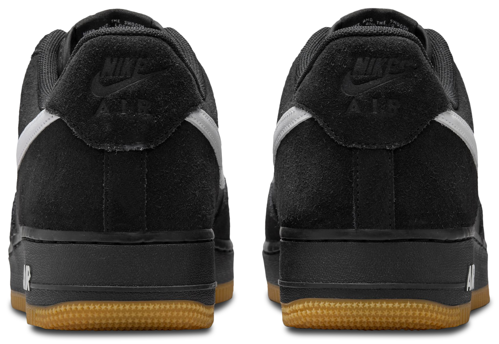 Nike AF1 '07 LV8 1 - Black/Gum/White - Image 3