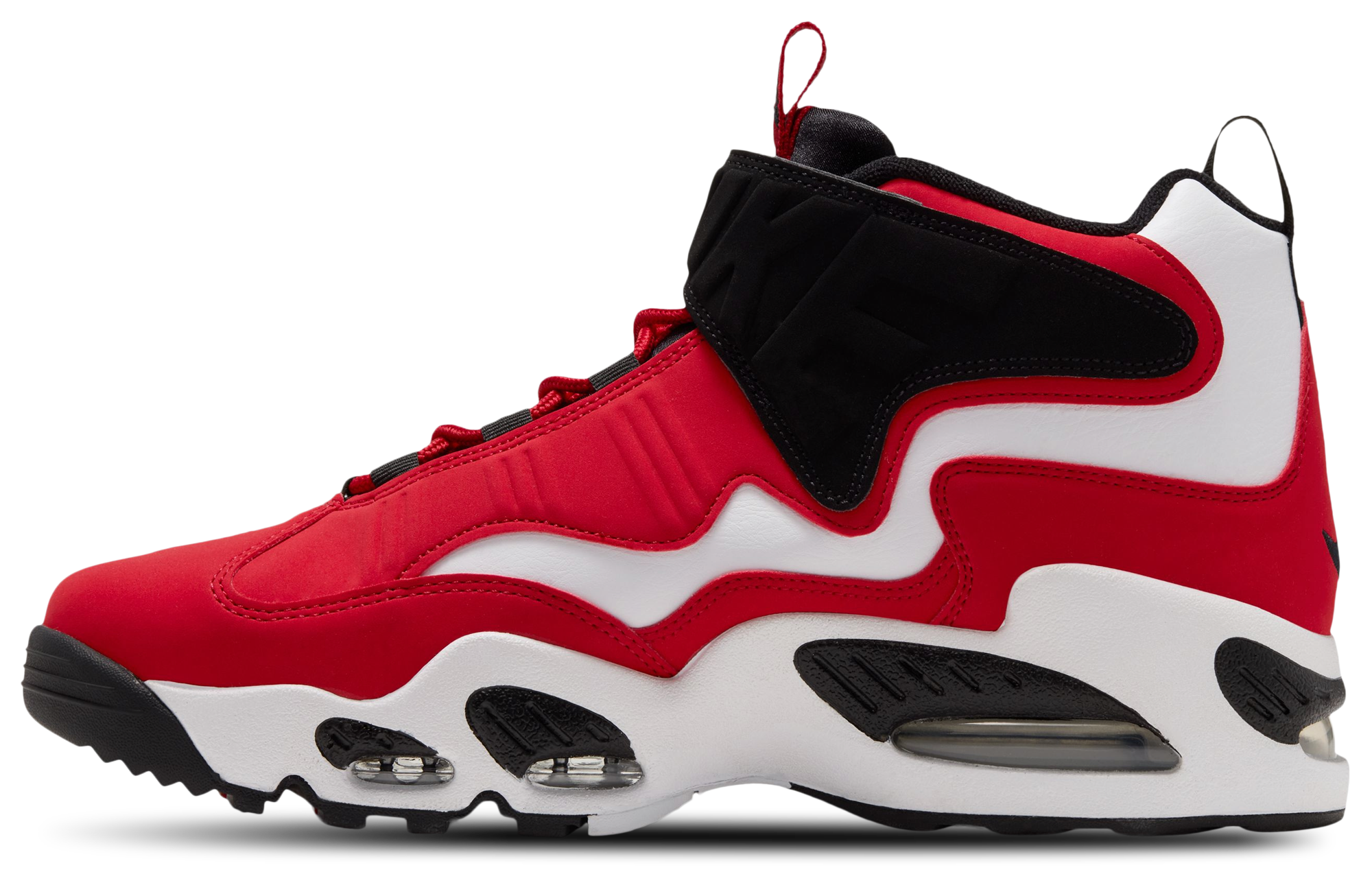 Nike Air Griffey Max HH10 - Men's - Black/White/Varsity Red - Image 2