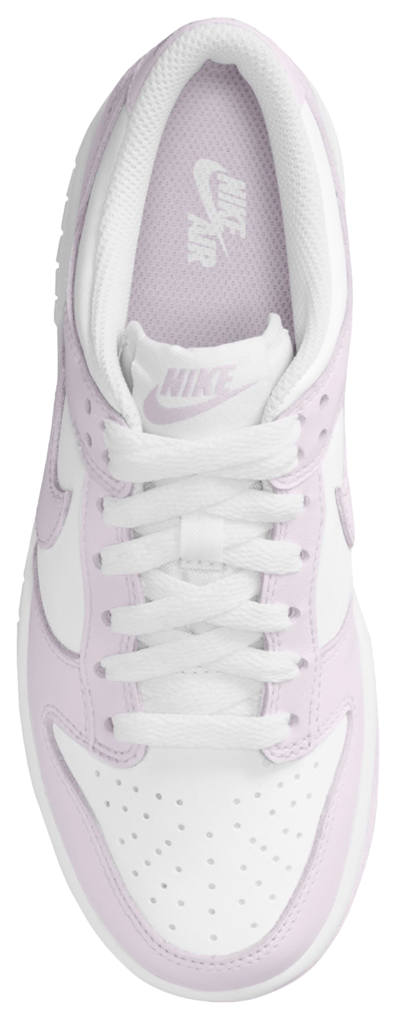 Nike Dunk Low 童款 - White/Violet - Image 3