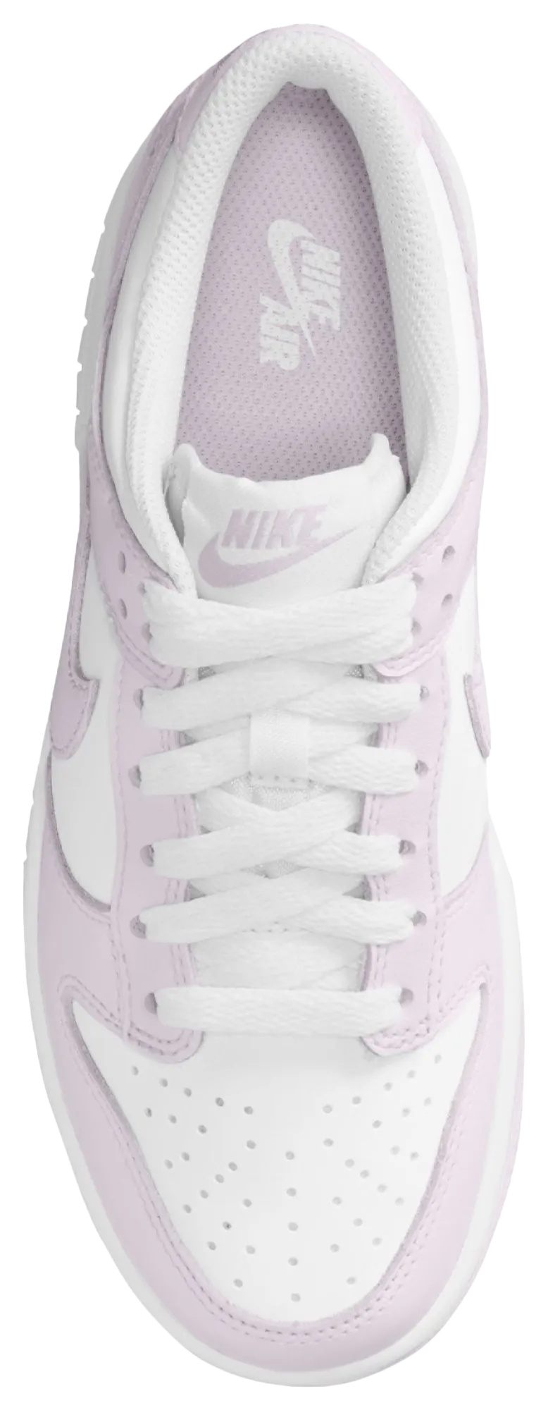 Nike Dunk Low 童款 - White/Violet - Image 3