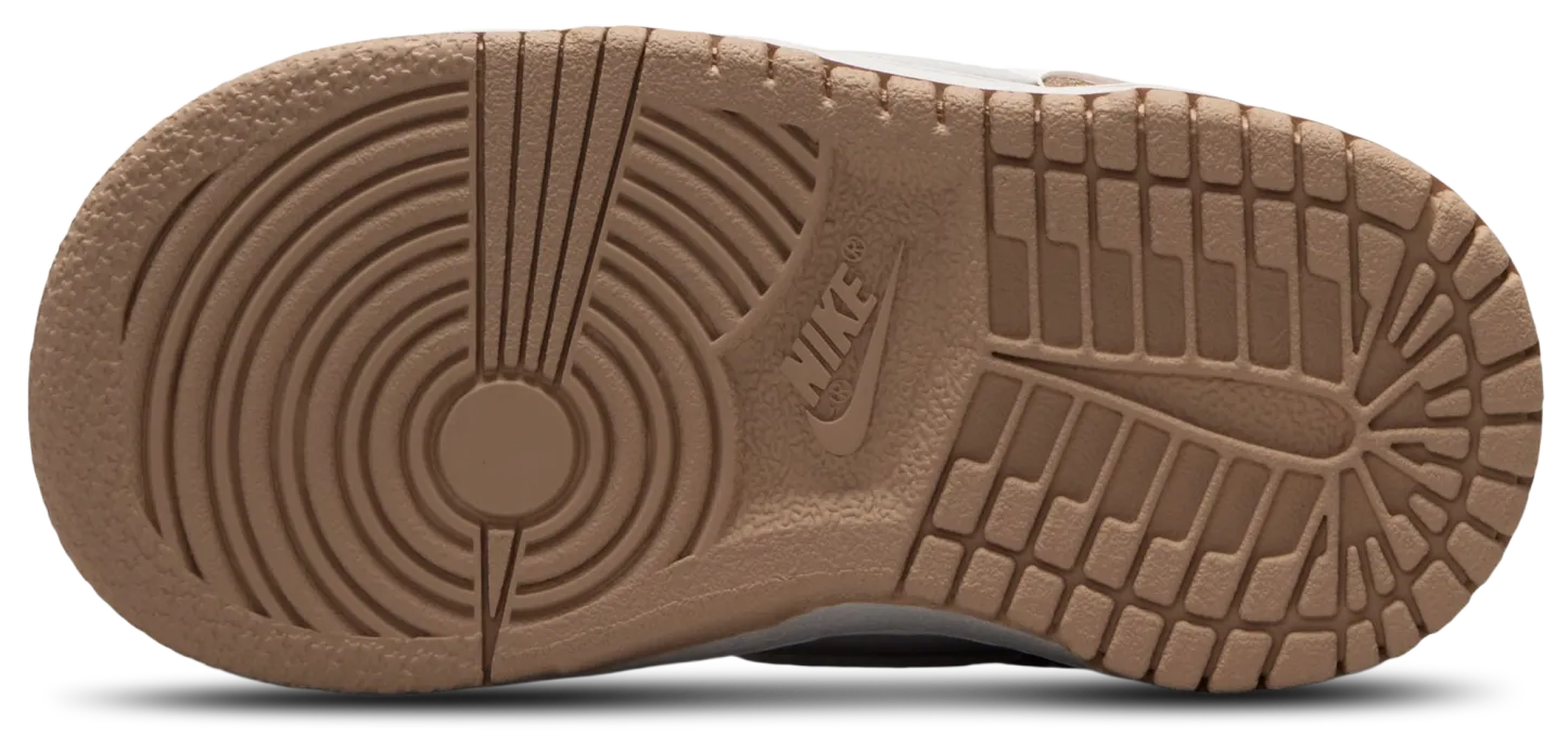 Nike Dunk Low 童款 - White/Silver - Image 5