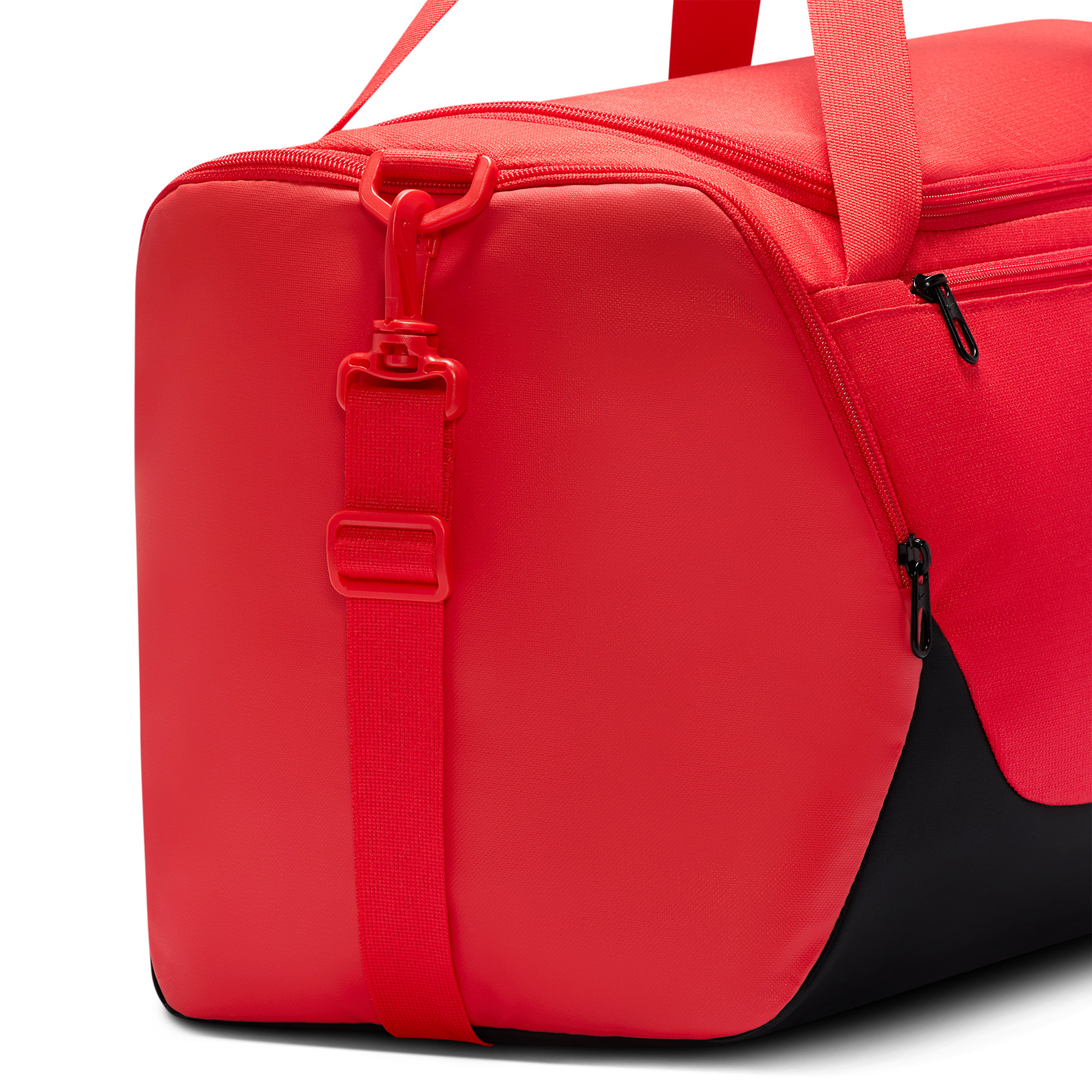 Nike Brasilia Small Duffel - University Red/Black/White - Image 9