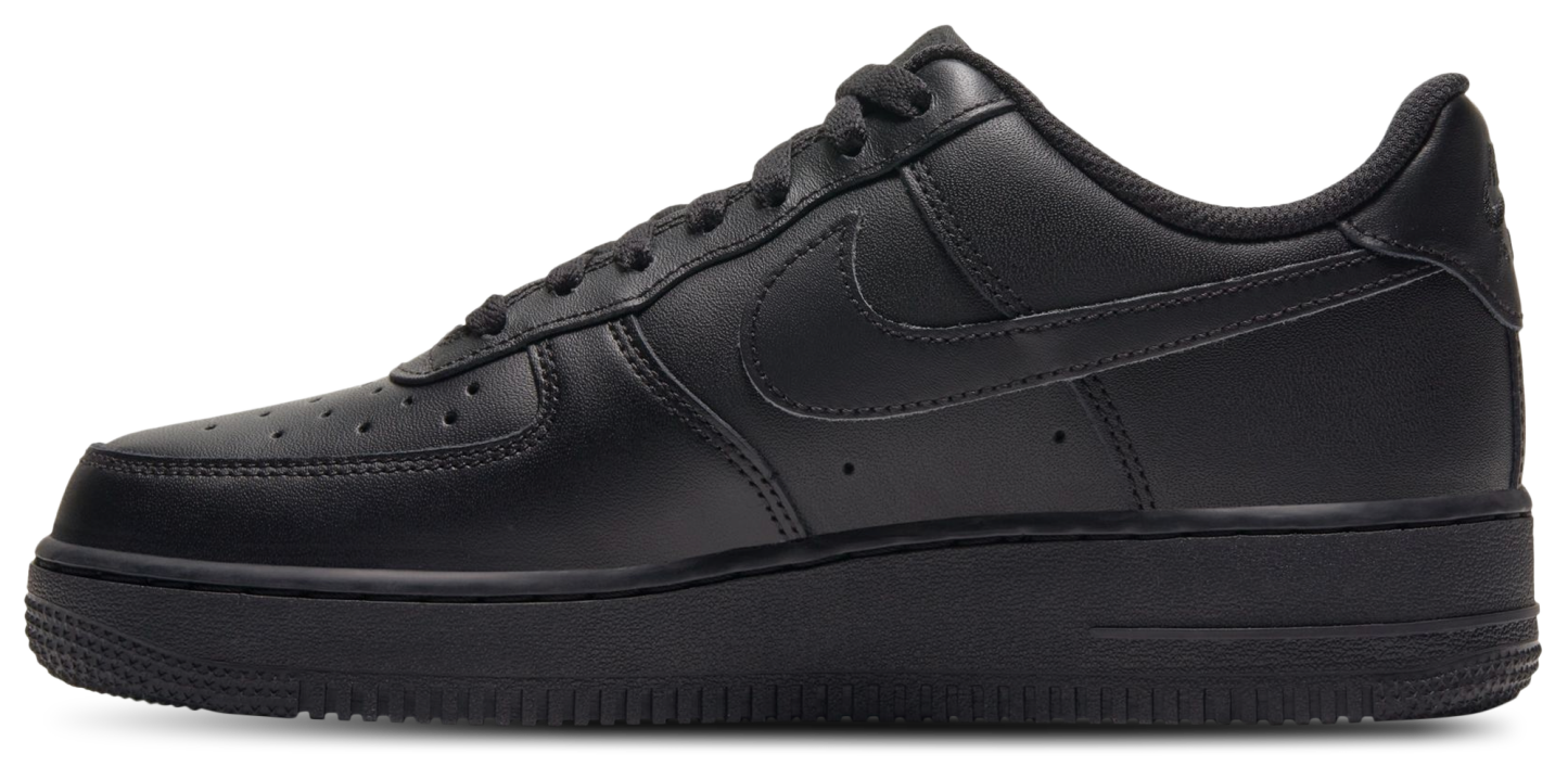 Nike Air Force 1 '07 LE Low - Black/Black - Image 2
