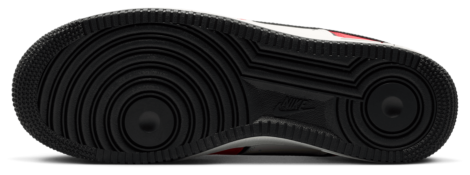Nike Air Force 1 '07 LV8 - Red/Black/Silver - Image 5